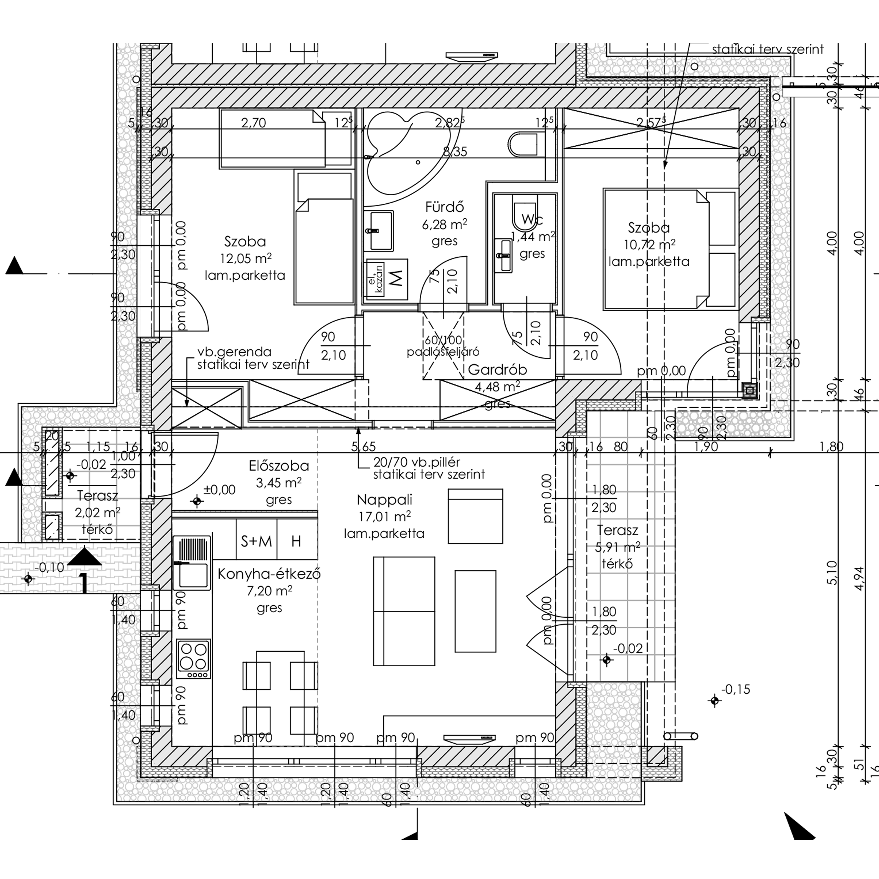 Alaprajz - Projekt 1