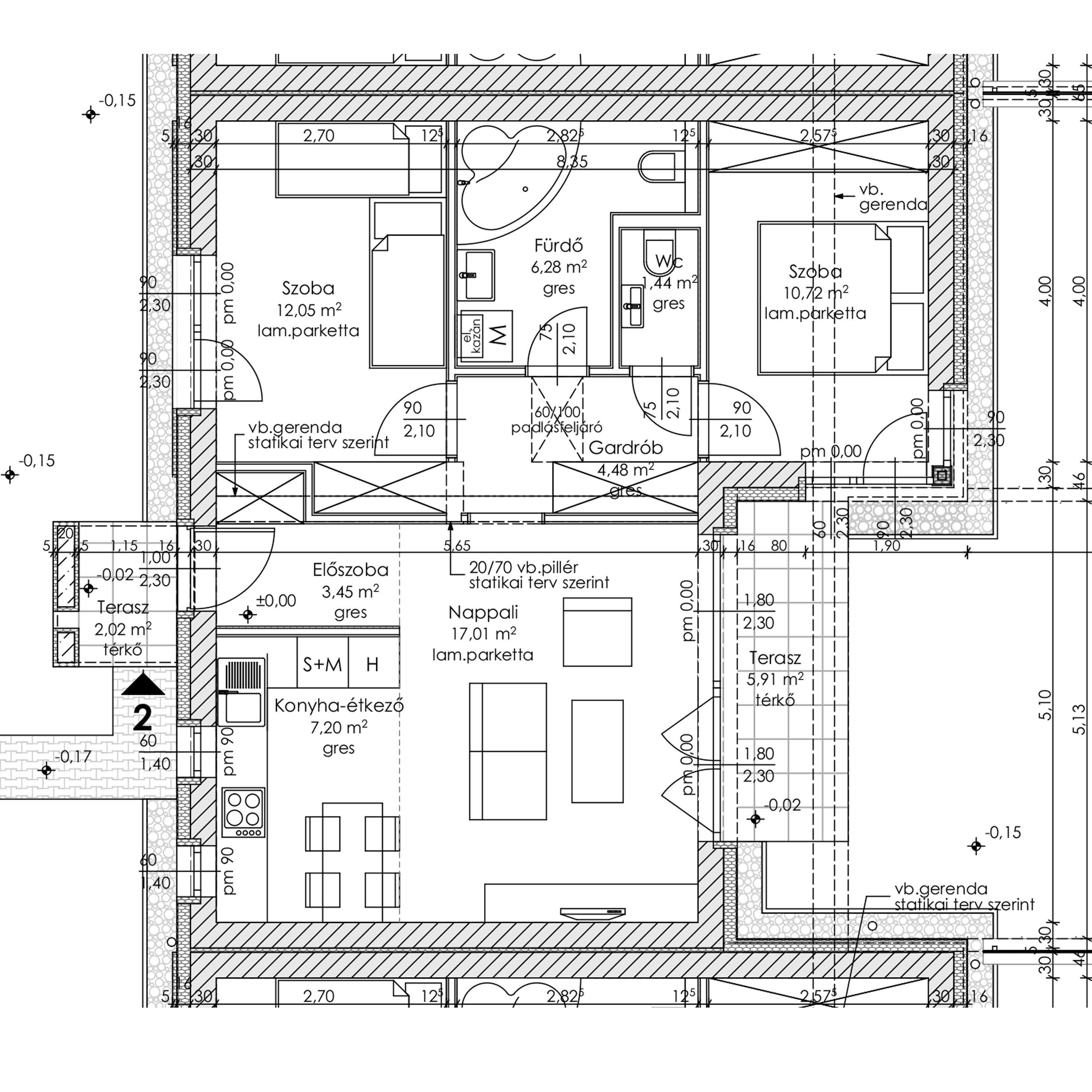Alaprajz - Projekt 1
