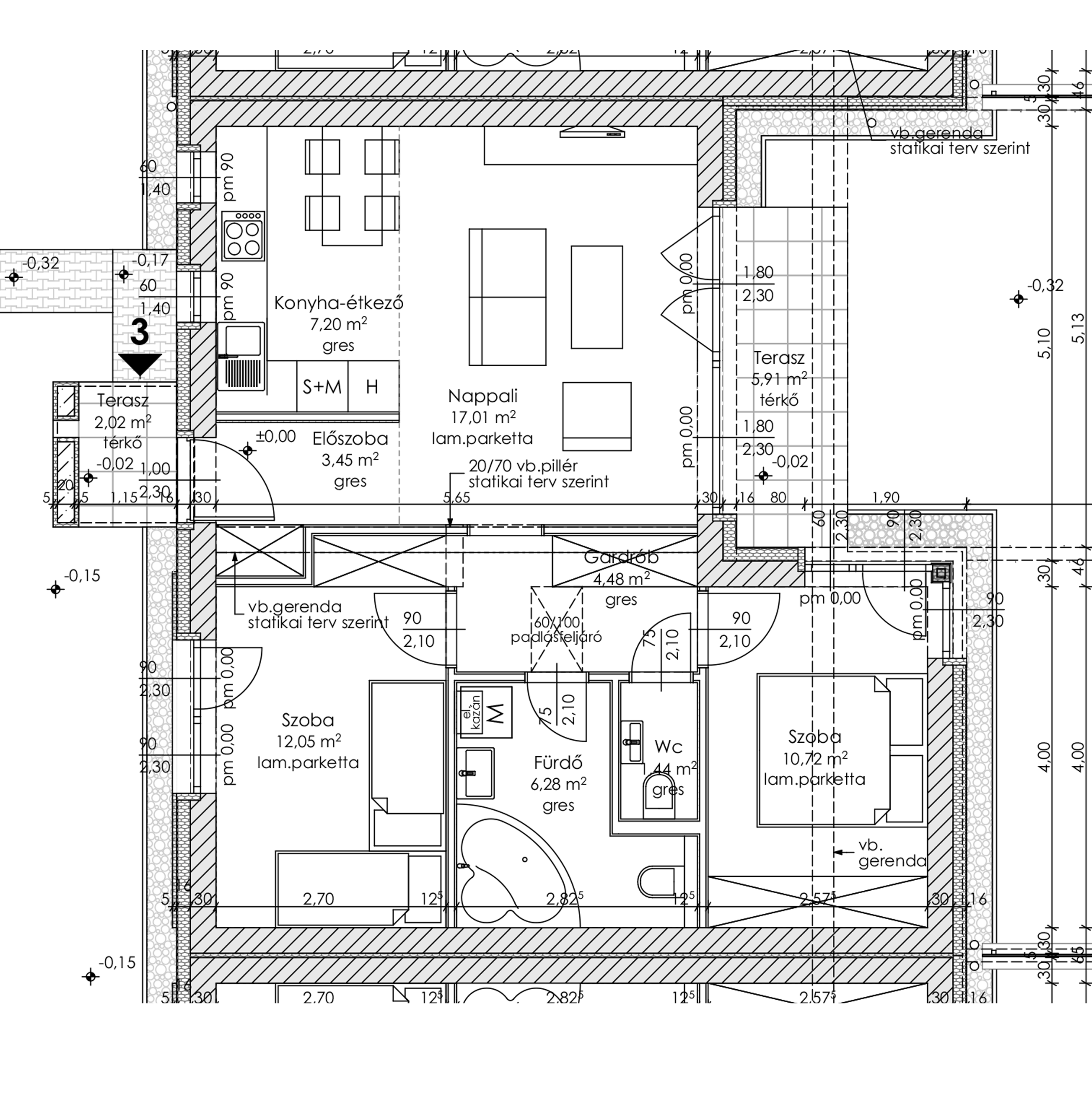 Alaprajz - Projekt 1